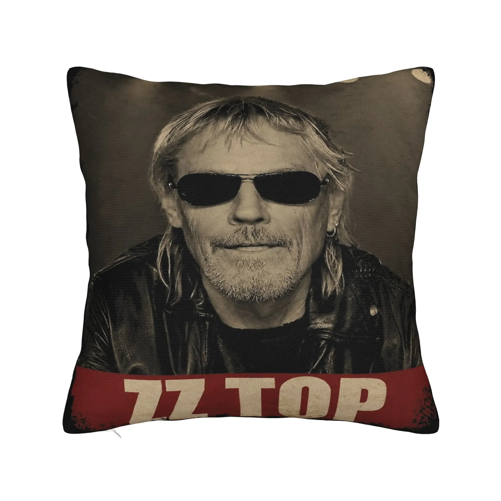 Decorative Pillowcase RIP Frank Beard Merchandise Chair  Pillow Case Cover Zippered Multi Size