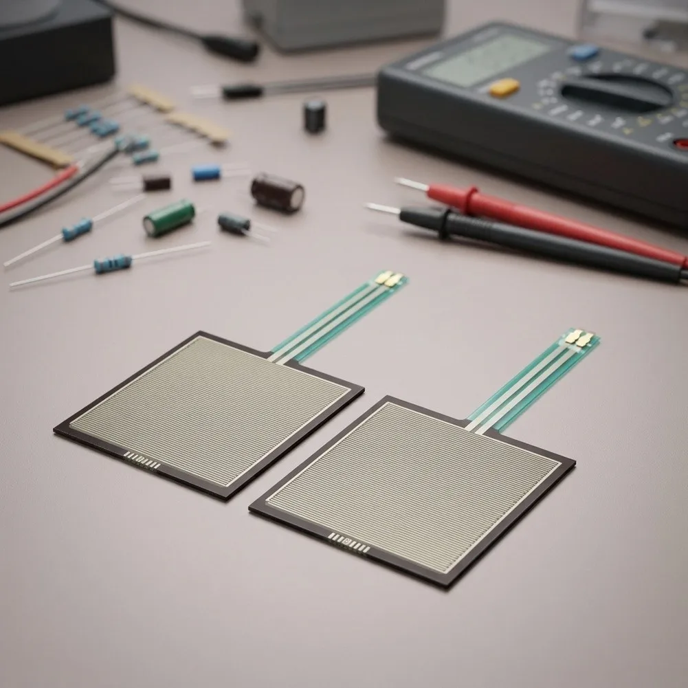 2pcs FSR406 Thin-Film Resistive Sensors for Detecting Presence and Magnitude of Pressure in and Industrial Projects