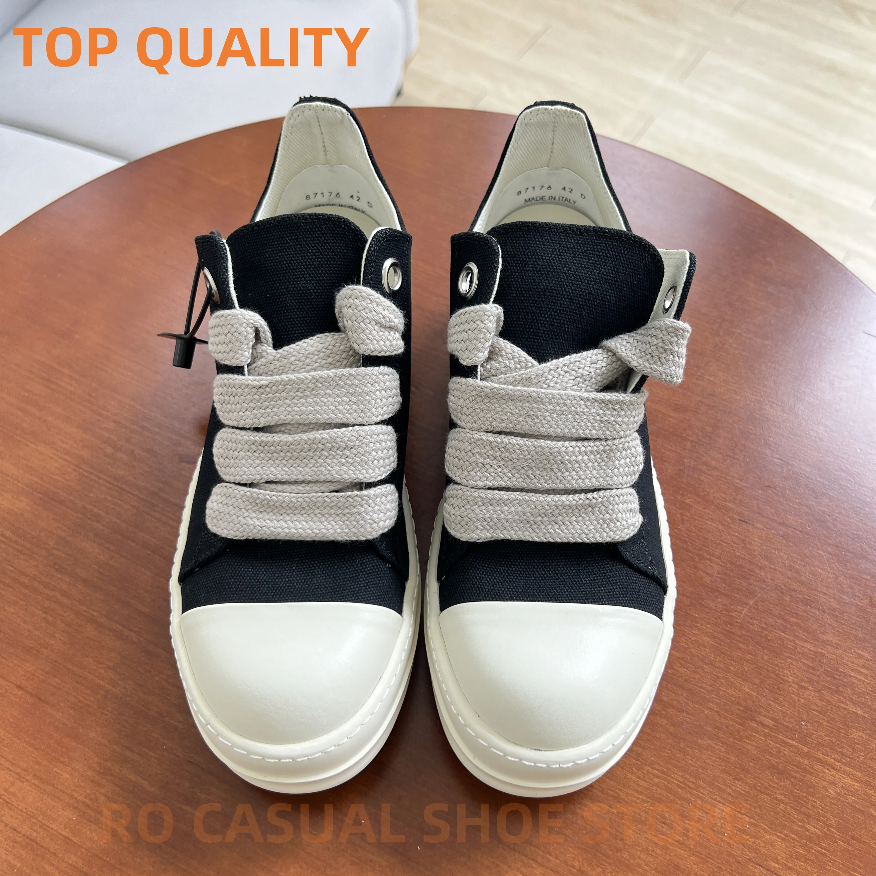 

HOTSALE Outdoor Luxury BLACK Canvas Low Top Quality Men Shoe Lace Up Women Sneaker Fashion Casual Design boots & Shoes