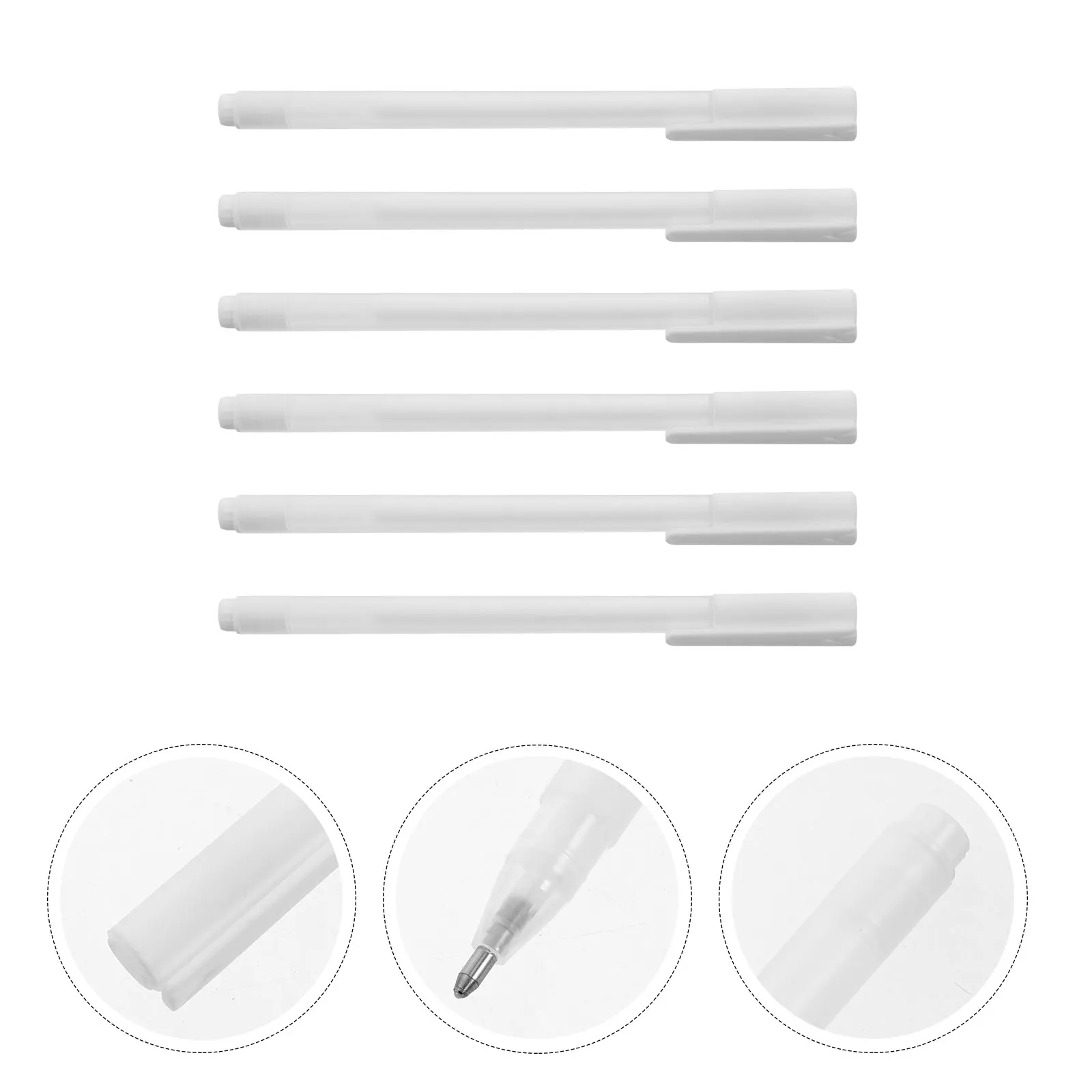 

6pcs Pens For Crafting Quick Dry Precision Pen Diy Craft Scrapbook Fine Tip Press Glue Sticks Kids Craft Supplies Manual Glue