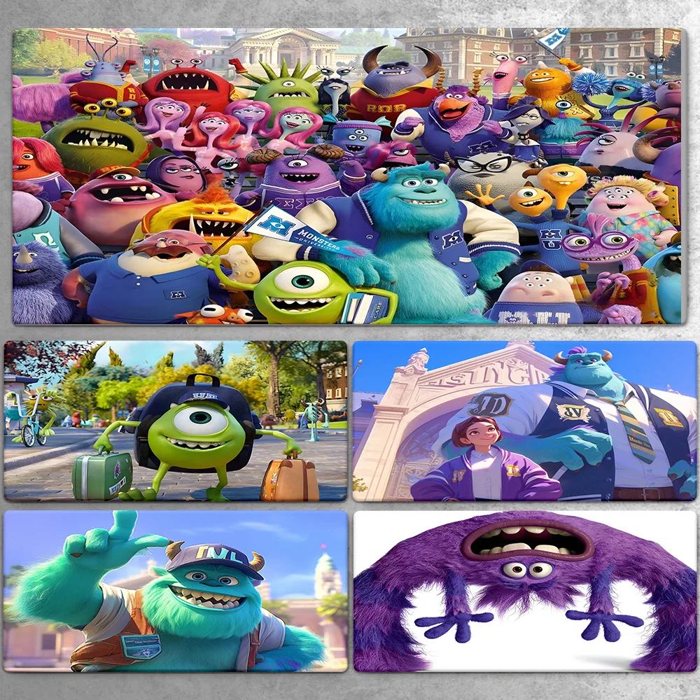 MINISO Monsters Inc Cartoon Large Mousepad XXL Mouse PadKeyboard,Gaming Accessorie,Mouse Mats,Office.Laptop Desk Mat.