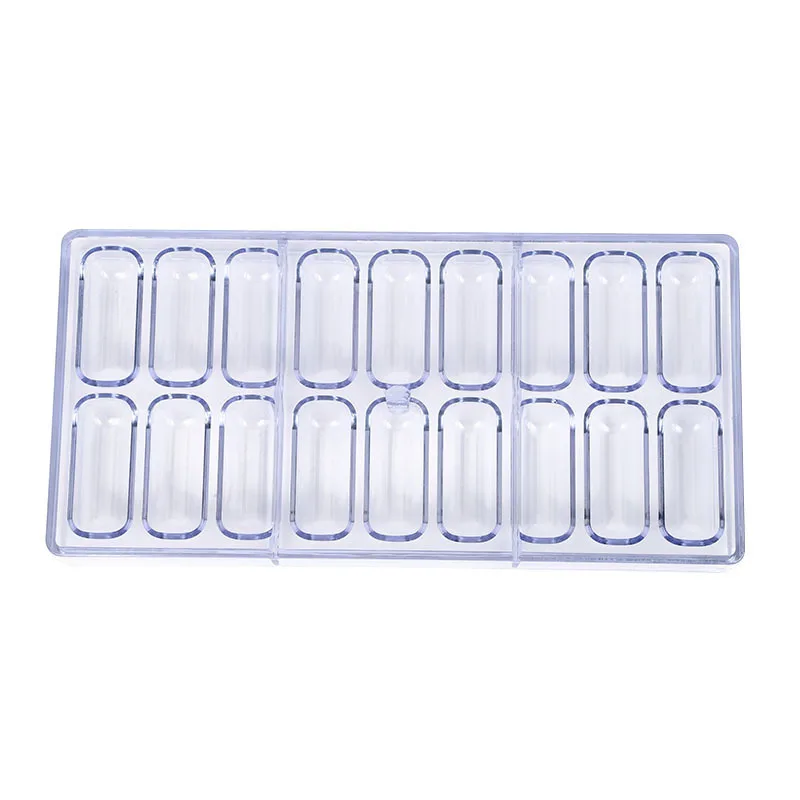 3D Chocolate Mold Baking Polycarbonate Chocolate Molds Confectionery Candy Form Mould Baking Pastry Bakery Tools