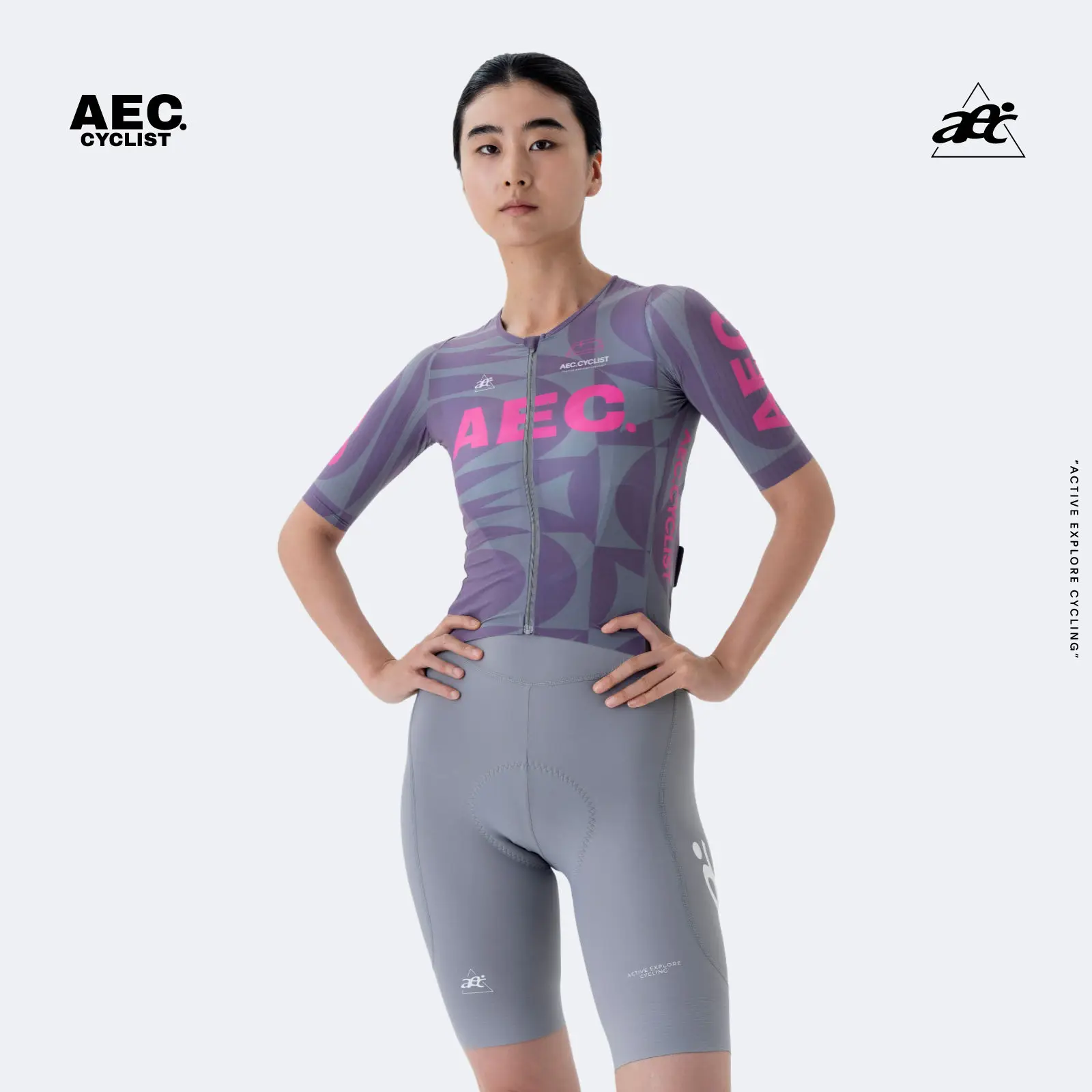 

AEC Ultralight Women Cycling Jersey Short Sleeve Road Bike Tops MTB Quick Dry Clothing Race Series Pro Team Race Bicycle Shirt