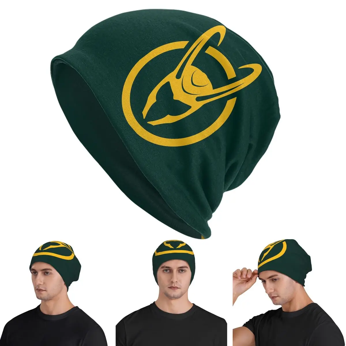 

Loki Variant Skullies шапки шапки теплая осенне-зимняя уличная шапка вязаная шапка для взрослых унисекс