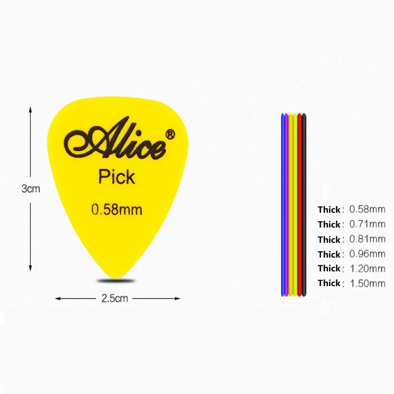 6/12/20/24PCS Plectrums Guitar Mix Electric Guitar Picks Soach Pick 0.71 Guitar Picks Plectrum Peak 1.0mm JTBP02