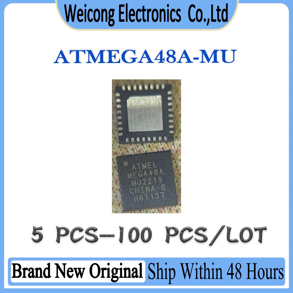 ATMEGA48A-MU ATMEGA48A ATMEGA48 48A-MU ATMEGA IC MCU Chip QFN-32