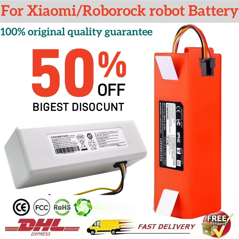 14.4V Robotic Vacuu…