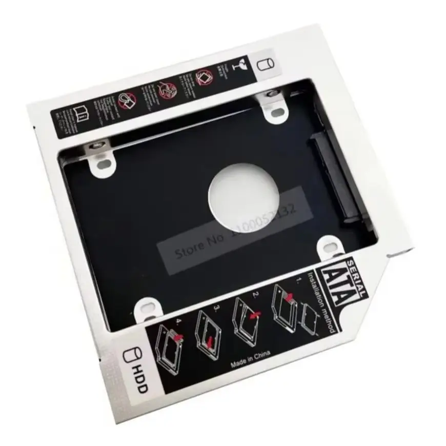 

Второй дополнительный отсек для жесткого диска (HDD) / оптического привода (Caddy Adapter Frame) для Toshiba P855 P855D P850 P850D C650 C655 C655D C660 C660D C670