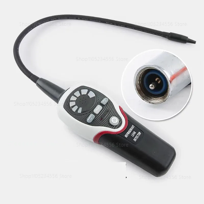 Electronic refrigerant leak detector for automotive air conditioning gas refrigerant automatic leak detector RLD-382P