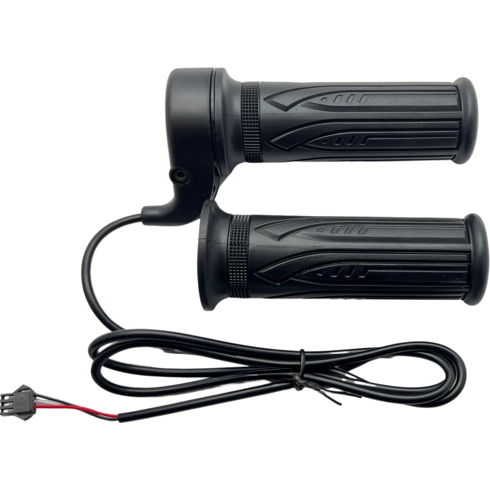 WUXING 20X Full Twist Throttle Rechter Griff für E-Bike/E-Scooter/Motorrad 24V-72V mit SM-Anschluss – Detail 1