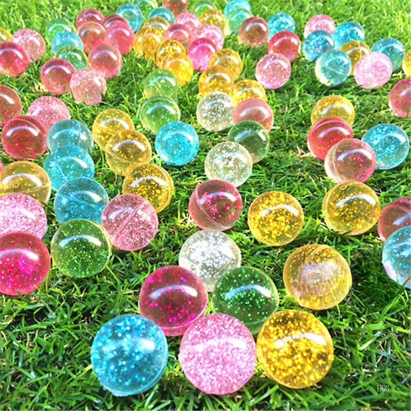 Bolas de goma hinchables de 50 piezas y 25mm para niños, bolas elásticas de goma, juguetes flotantes de agua para niños, regalos para fiestas de cumpleaños y Navidad