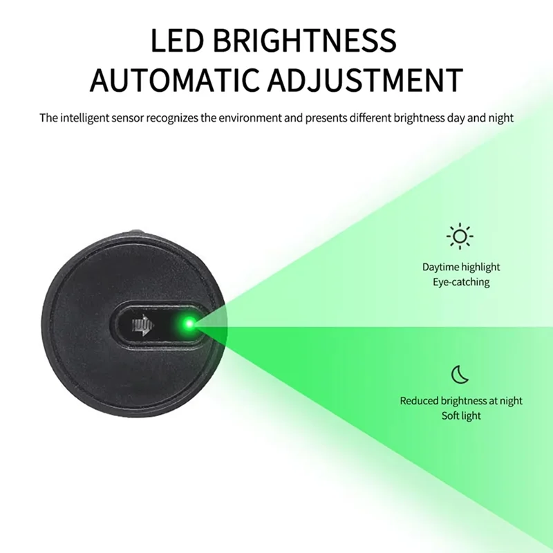 Sqpp-sistema de aviso de postura de carro, luz de projeção led, anti-colisão, segurança, condução universal para carros, suv, caminhão