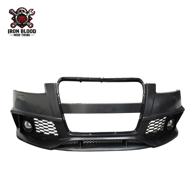 

Suitable for Audi A6 modification to 05-11 model RS6 front bumper, carbon fiber rear lip, side skirts, and rear spoiler for old