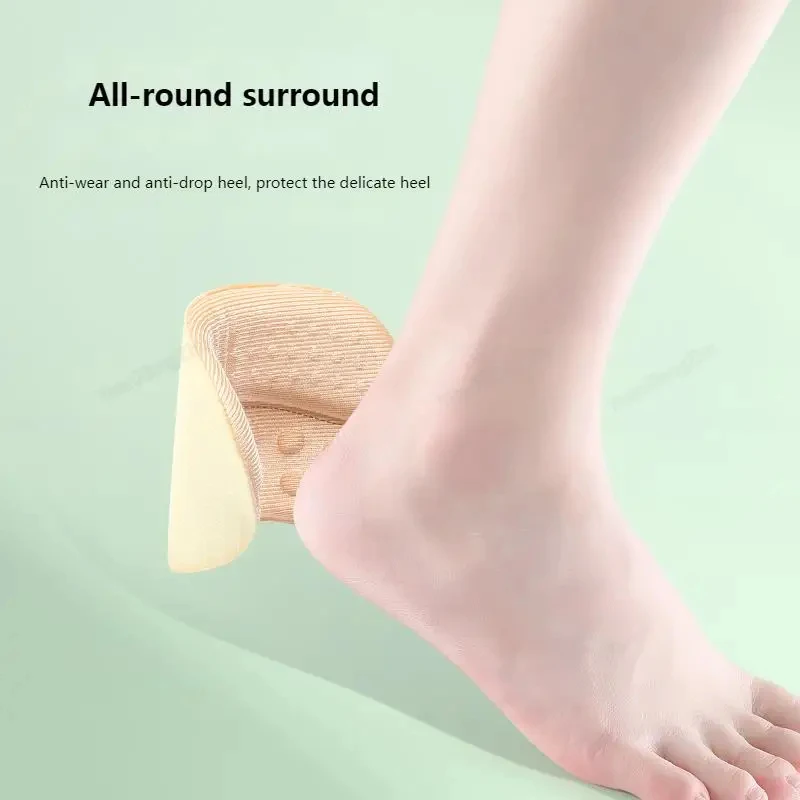 Shoe Pads for High Heels Anti-wear Foot pads Heel Protectors Womens Shoes Insoles Anti-Slip Adjust Size Shoes Accessories