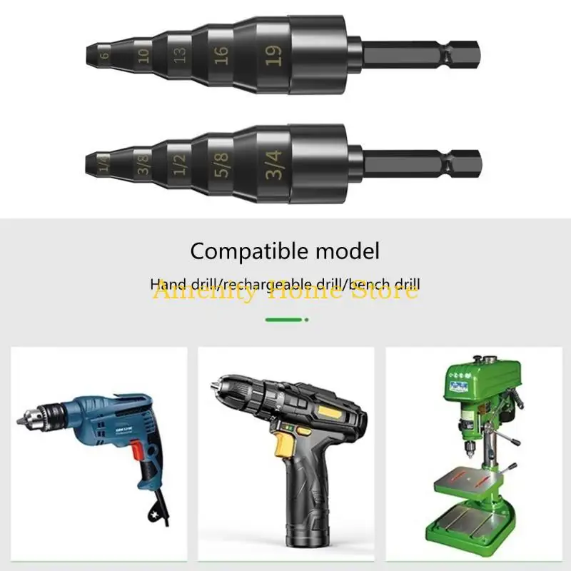 F26C 5 in 1 Tubing Expander, Carbon Steel Tube Flaring Tool for 6/9/12/16/19mm Pipes, Suitable for Home Repairs and Plumbing