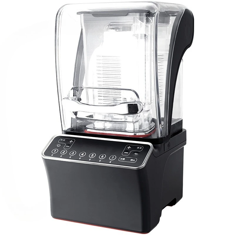 

Smoothie machine, commercial chain of the same milk tea shop with cover, sound insulation and broken wall, cooking crushed i