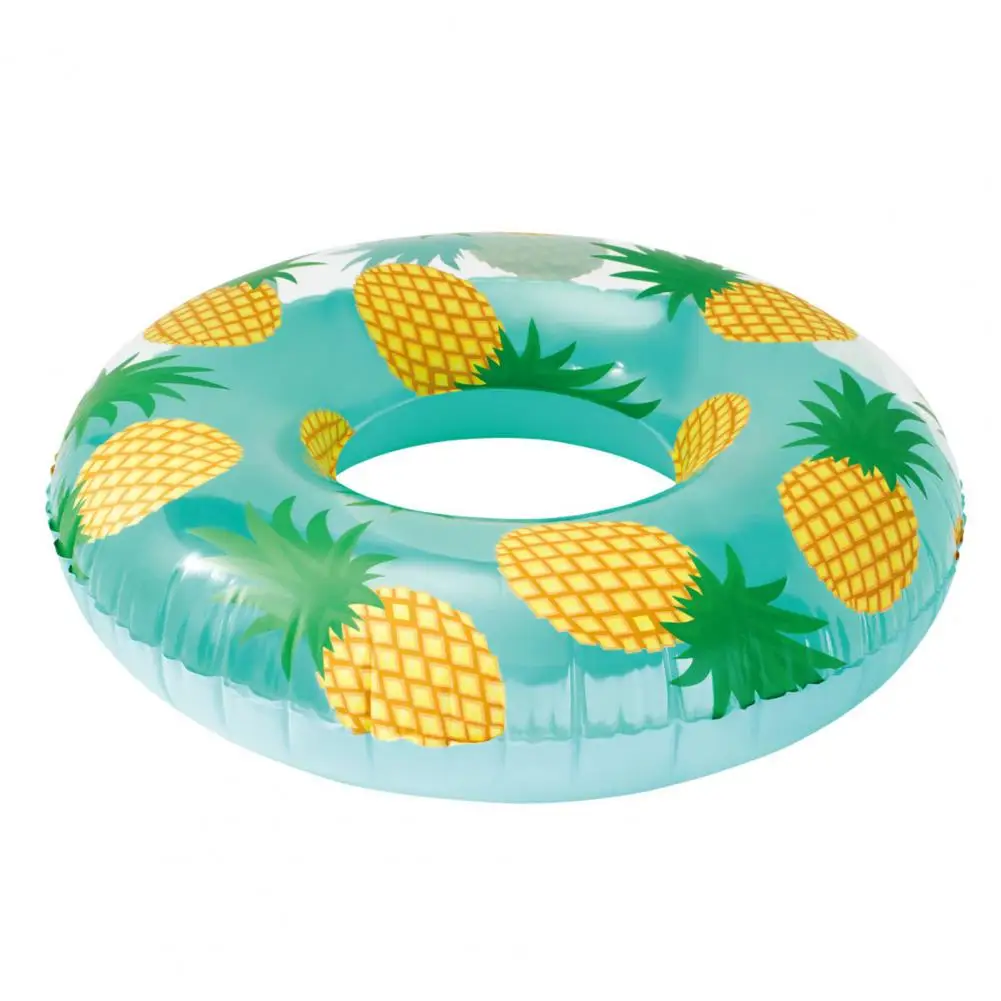 Large Pineapple Inflatable Pool Float Portable Swimming Ring for Adults Inflatable Swim Tubes for Outdoor Summer Beach Party