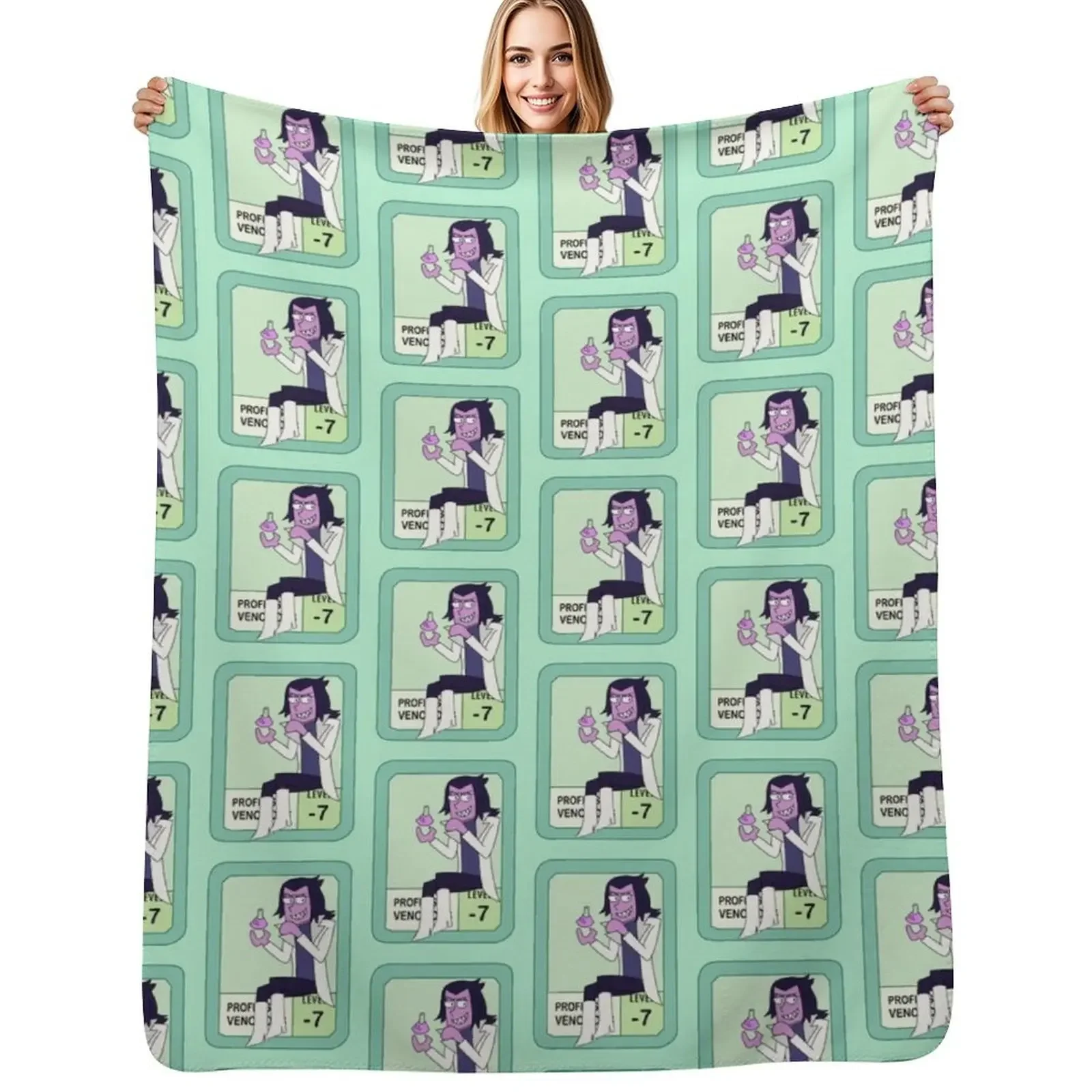 

Professor Venomous Pow Card Throw Blanket Bed Fashionable Blankets For Sofas decorative Blanket