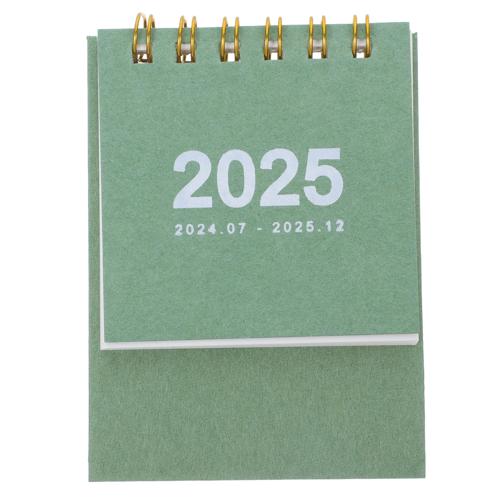 Flip Calendar for Desk 2024-2025 Mini Desktop Calendar Compact Writing Space for Scheduling Goal Tracking Office Supplies