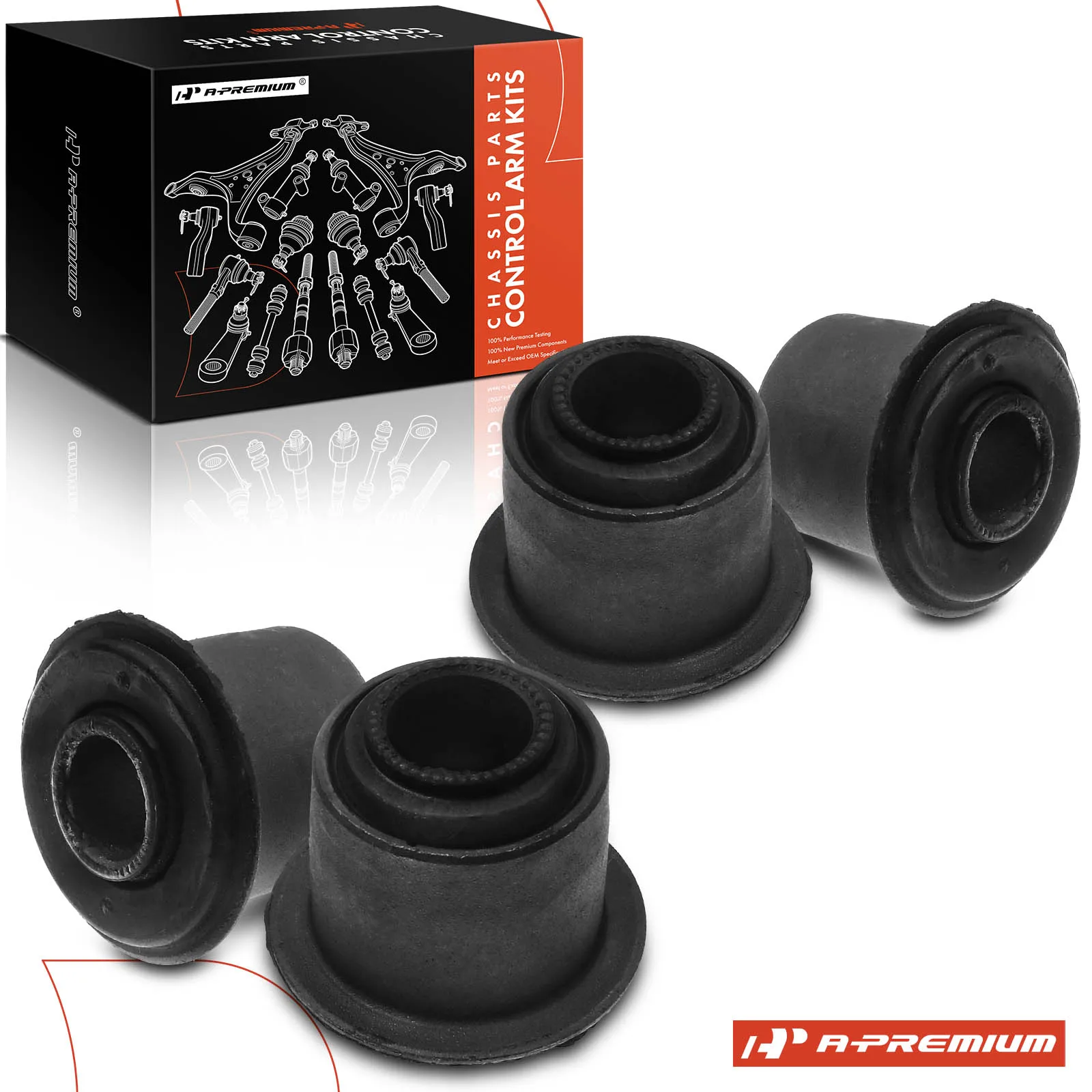 A-Premium 4x Front Upper Control Arm Bushing for Honda Passport 1994-2002 Isuzu Amigo 1989-1994 Rodeo 1991-1997 Pickup 1988-1995