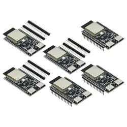 ESP32-C6 ESP32 WiFi+Bluetooth Internet Of Things Dual Type-C Development Board ESP 32 Core Board ESP32-C6-DevKit C for arduino