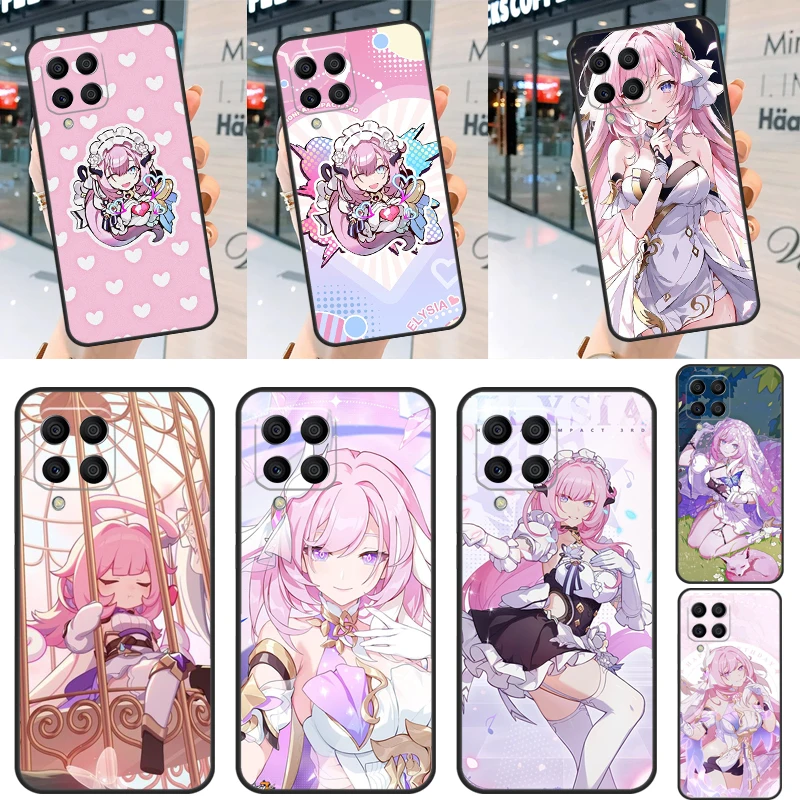 Elysia Honkai impact For Samsung Galaxy M31s M21 M31 M51 M13 M23 M33 M53 M14 M54 M12 M32 M52 M30s Phone Case