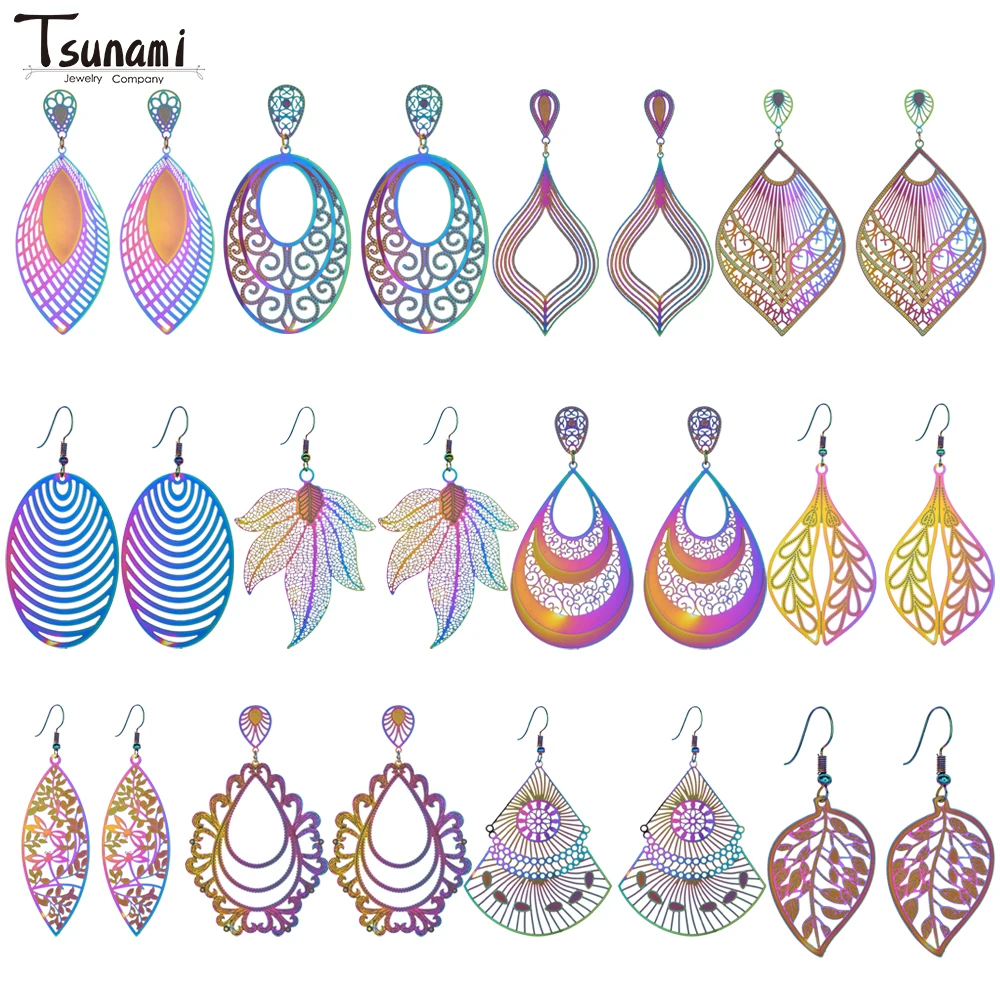 Fashion Trendy Women's Earring Fashion Popular Original Design Geometric Shape Sequin Daily Jewelry Trend Versatile Street Style