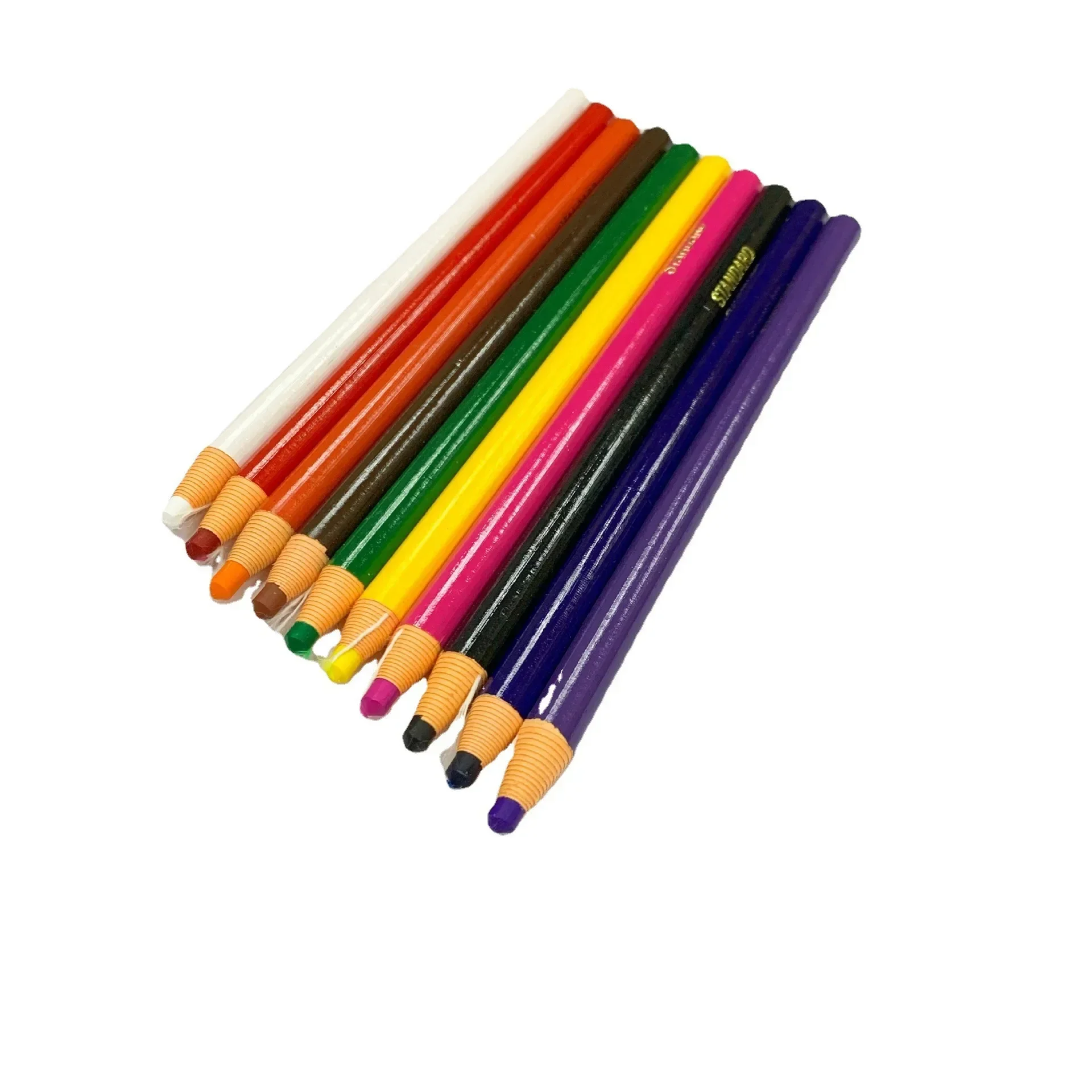 MIUSIE 12PCS Fashion Marker Pen Sewing Tools Sewing Chalk Cut-free For Tailor Garment Pencil Sewing Accessories Fabric Pencils