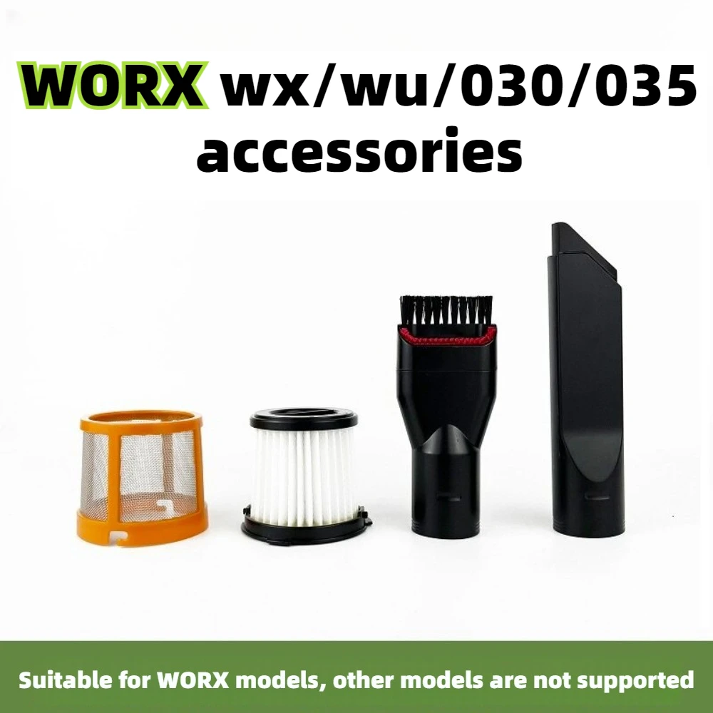 WU/WX030/035 Handheld Car Vacuum Filter Outer Mesh Screen for WORX Vacuum Cleaner Accessories Brush Nozzle Crevice Nozzle