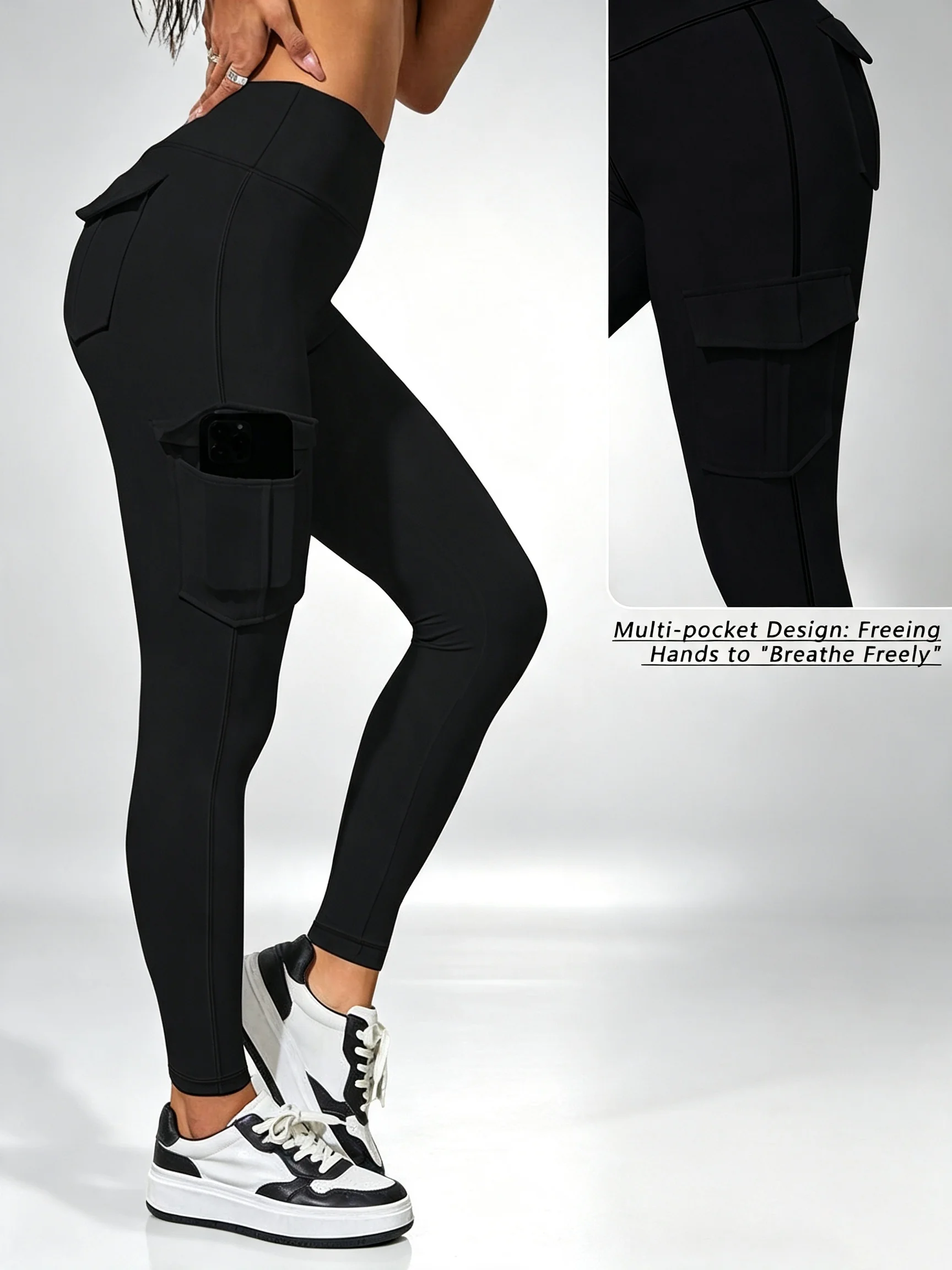 Женские спортивные леггинсы с  – обзор и цена High Waist Leggings