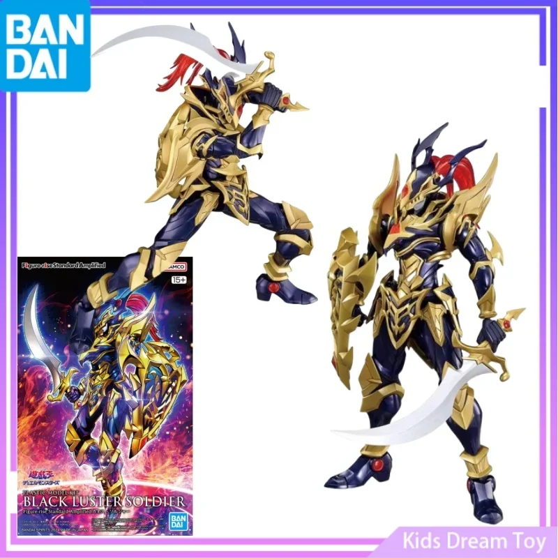 

Bandai in Stock Original Figure-rise Standard Amplified Yu-gi-oh Anime Black Luster Soldier Action Figures Collectible Model Toy