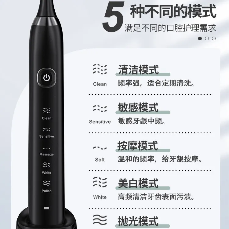 

Bitvae Oral Care Vibrate Electrical B Электронная электрическая зубная щетка Зубная щетка с датчиком давления