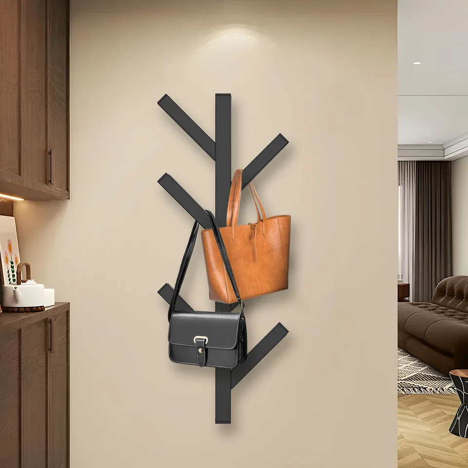 gawamay vertical wall mounted coat rack