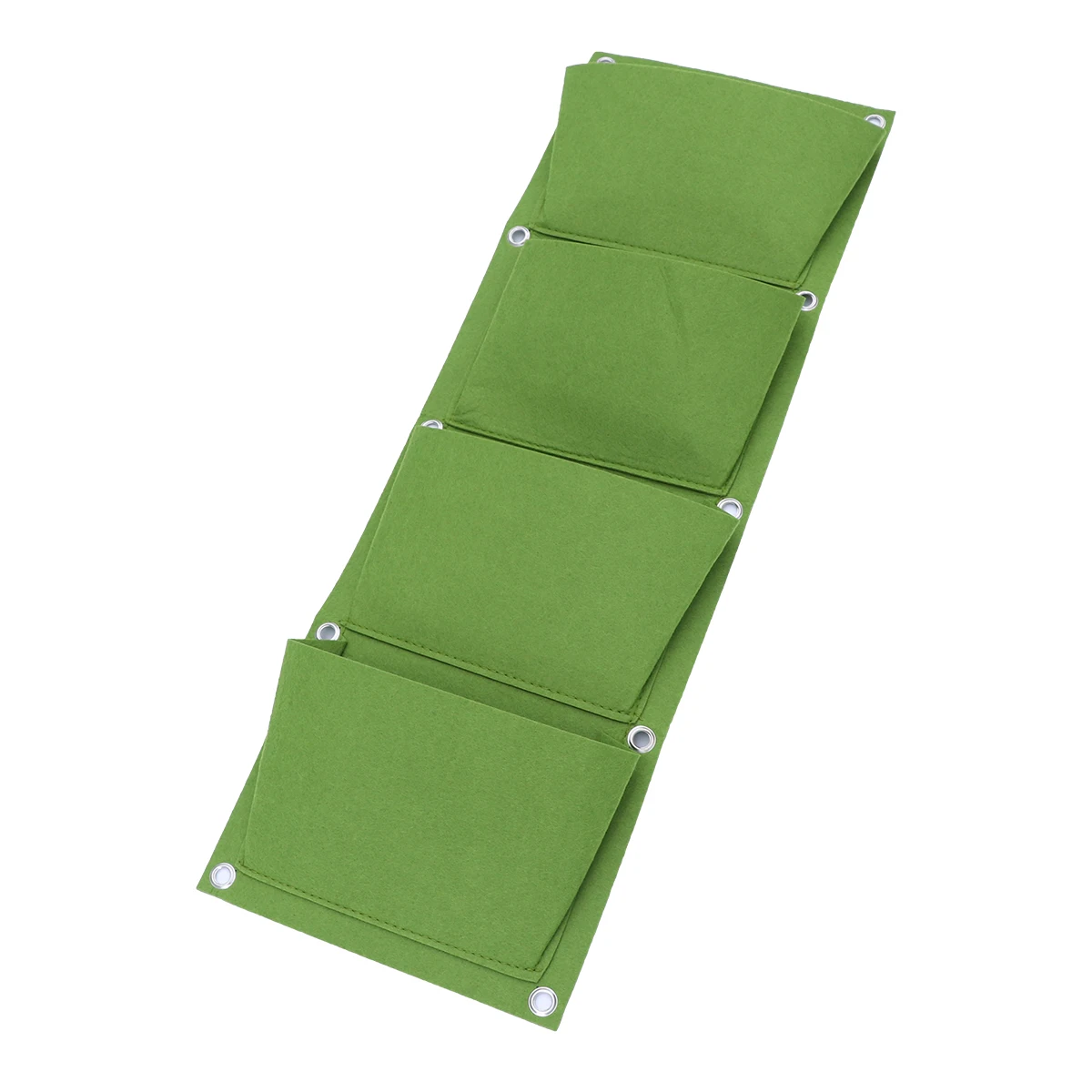 

4 Pockets Vertical Garden Planter Non Woven Planting Bag Eco Friendly Reusable Wall Mounted Hanging Pouch for Herbs Succulents