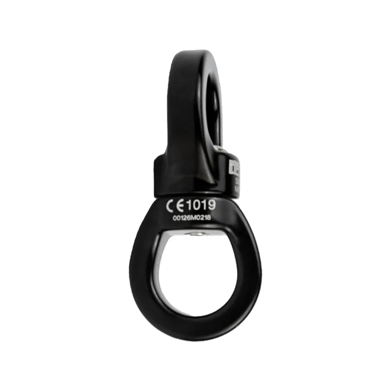 Climbing Universal Swivel Spinner 30KN Yoga Swing Swivel 360 Rotator Oval Shaped Swivel view 4