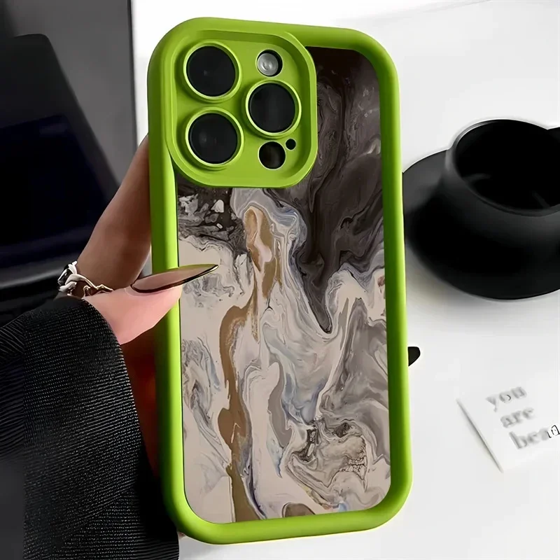 防水携帯電話ケース,グラデーション付きブラックケース,iPhone 14 15 11 12 13 pro max 7 plus xs max xr