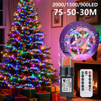 LED Firecracker Fairy String Lights with Copper Wire 1