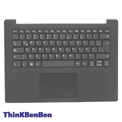 LAS Latin Spanish Texture Iron Gray Keyboard Upper Case Palmrest Shell Cover For Lenovo V14 ADA ARE IGL IIL IKB IWL 5CB0W44500