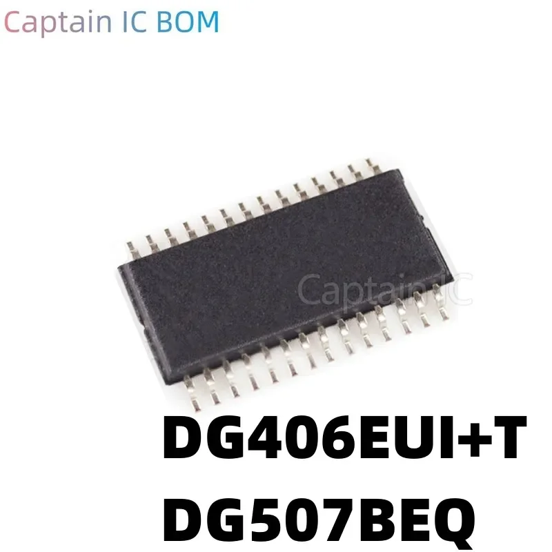 5PCS DG507BEQ-T1-GE3 DG406EUI+T DG507 DG406 Patch TSSOP28