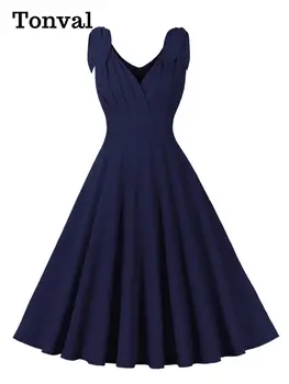6 best sales Kleid in Teelänge - №4