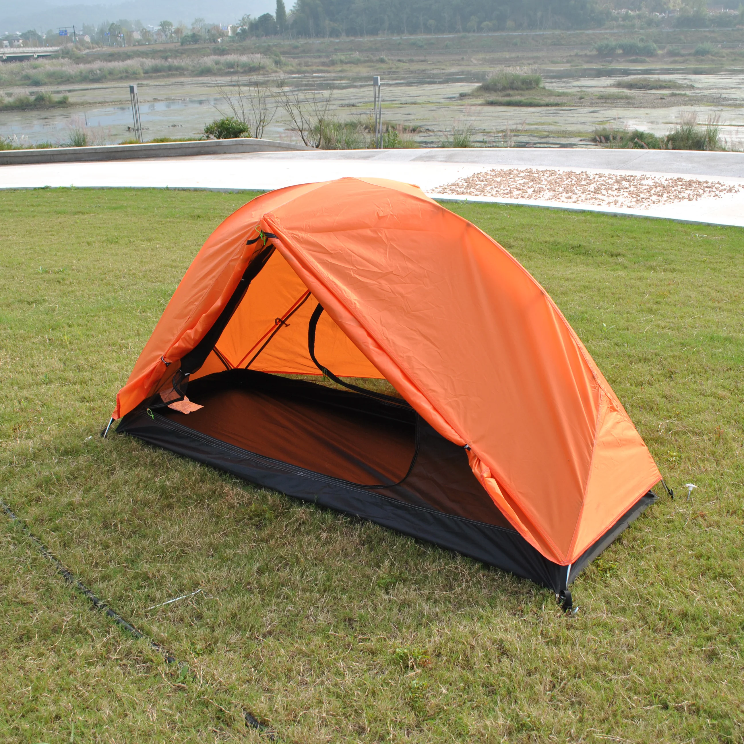 Orange Color MSR Hubba Hubba NX 1 Person Lightweight Backpacking Tent, CZX-305 waterproof ultralight 1 man tent,trekking tent