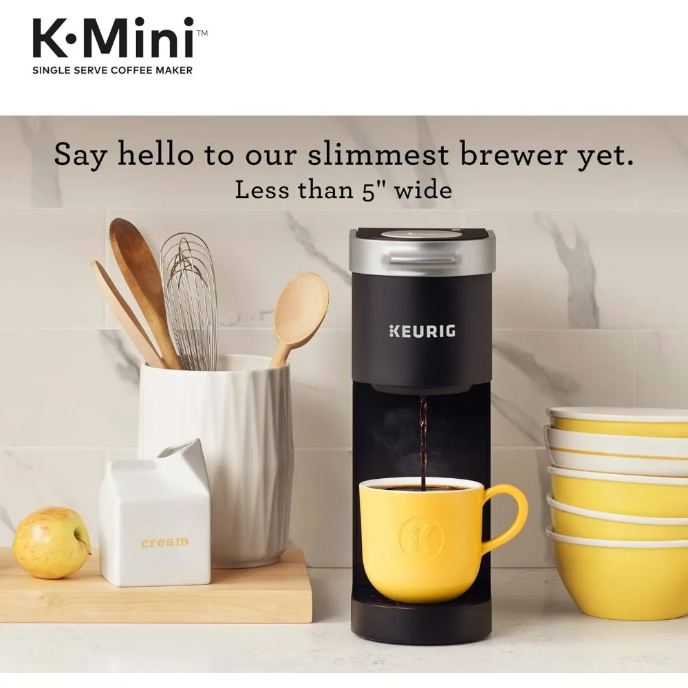 K-Mini-Cafetière à service unique, noire