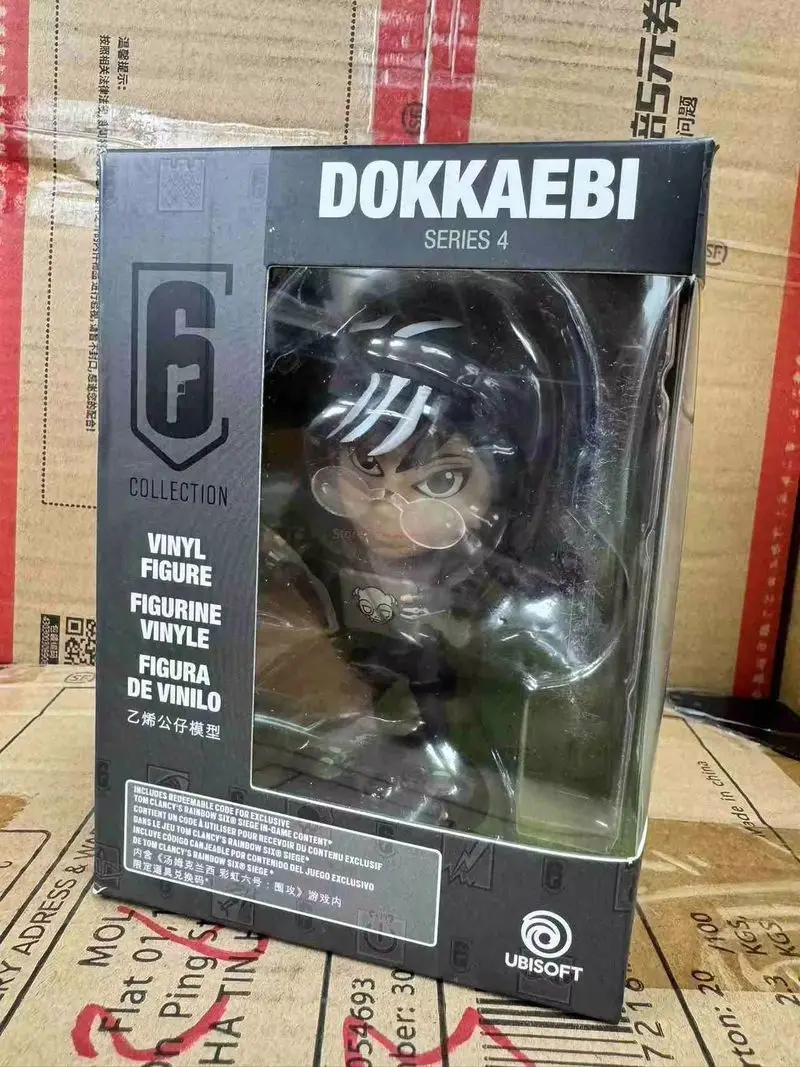 

New Q Version 10cm R6 Rainbow Six Siege Figure Blitz Montagne Bandit Caveira Thermite Ash Action Figure Collection Decor Toys
