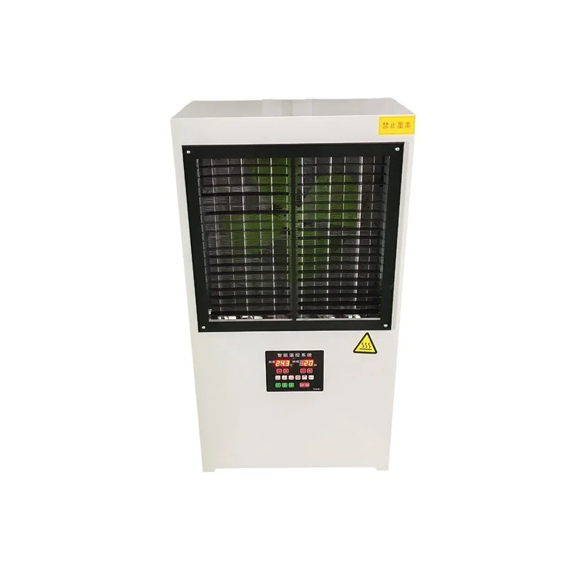 Hot air blower, heating air conditioner, paint room heating equipment, drying room heating equipment