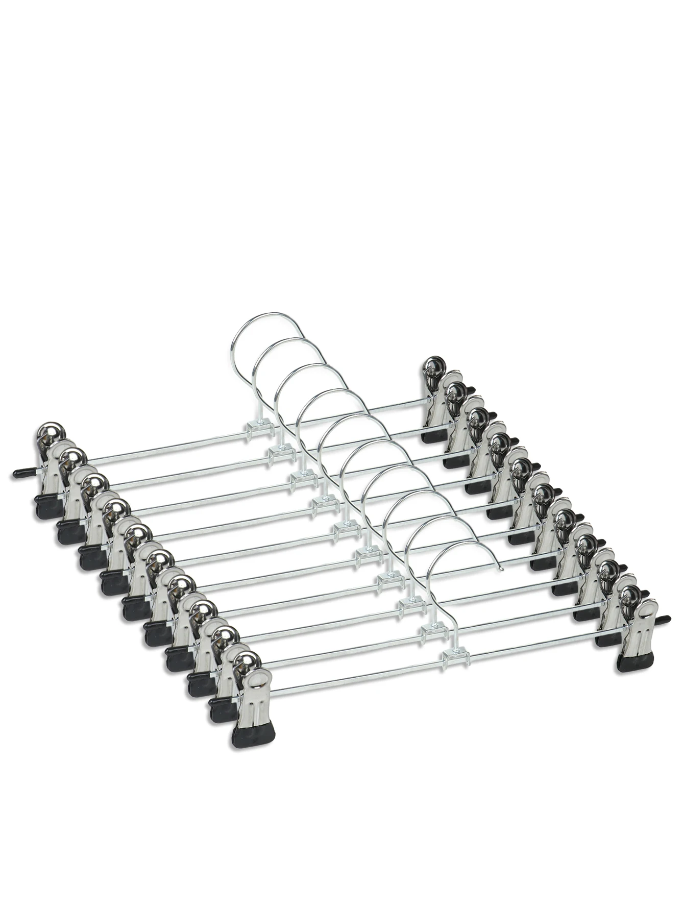 10 sets of iron pant racks wind proof multi-purpose pant racks for clothes drying