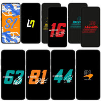 Formulas 1 F1s Car No 81 44 16 63 Phone Cover for Xiaomi Poco C50 C55 C51 C65 X6 X3 NFC GT X4 M6 M4 M5 C40 F3 F6 F5 Pro Case