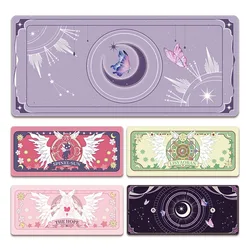 Magic Girl Mouse Pad Cute Locking Edge Large Mousepad Girls Home Office Computer Keyboard Deskpad Kawaii Desk Pad Deor Mice Mat