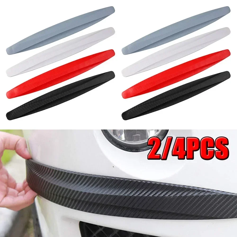 

4/8pcs Universal Front Rear Bumper Corner Protector Guard Car Anti-collision Protection Decoration Strip Car Accessories New