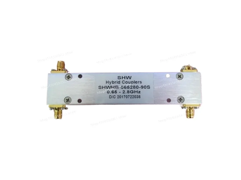 ​ ​ SHWHB-065280-90S 0,65-2,8GHz 90 °   Ponte di accoppiamento - Alta precisione 90 °   Spostamento di fase e divisore di potenza 3 dB per sistemi RF ​ ​