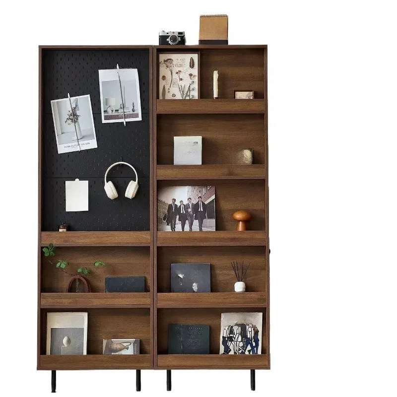 Bookshelf Hole board Shelf Behind door Wall storage rack Household locker
